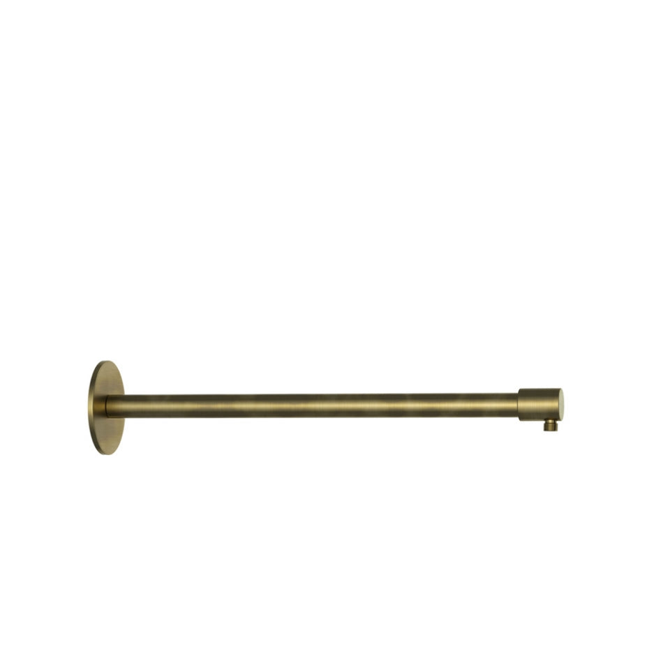 SHOWER ARM 450MM WITH FLANGE - JAQUAR FAUCETS - ( ANTIQUE BRONZE - SHOWER ACC. - 15x450 mm - 0.5inchX18inch )