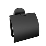 TOILET ROLL HOLDER WITH STAINLESS STEEL - JAQUAR FAUCETS -  ( BLACK MATT - CONTINENTAL ACC. - 0x0 mm - 0inchx0inch )
