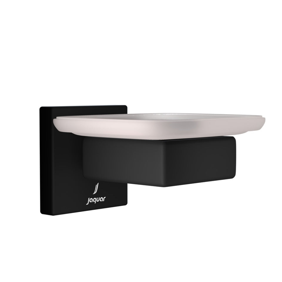 SOAP DISH - JAQUAR FAUCETS -  ( BLACK MATT - ACC. KUBIX PRIME - 0x0 mm - 0inchx0inch )