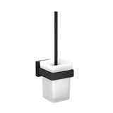 W.C.BRUSH HOLDER - JAQUAR FAUCETS -  ( BLACK MATT - ACC. KUBIX PRIME - 0x0 mm - 0inchx0inch )