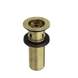 WASTE COUPLING H/T 130MM - JAQUAR FAUCETS - ( ANTIQUE BRONZE - ALLIED - 32x125 mm - 1.25inchX5inch )