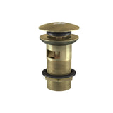 CLICK CLACK (POP-UP) WASTE H/T - JAQUAR FAUCETS -  ( ANTIQUE BRONZE - ALLIED - 0x32 mm - 0inchX1.25inch )