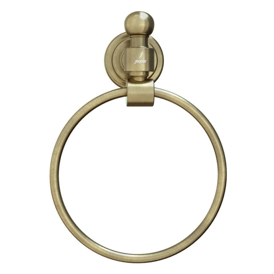 TOWEL  RING - JAQUAR FAUCETS -  ( ANTIQUE BRONZE - QUEENS ACC. - 0x0 mm - 0inchx0inch )