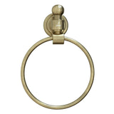 TOWEL  RING - JAQUAR FAUCETS -  ( ANTIQUE BRONZE - QUEENS ACC. - 0x0 mm - 0inchx0inch )