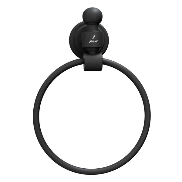 TOWEL RING - JAQUAR FAUCETS - ( BLACK MATT - QUEENS ACC. - 0x0 mm - 0inchX0inch )