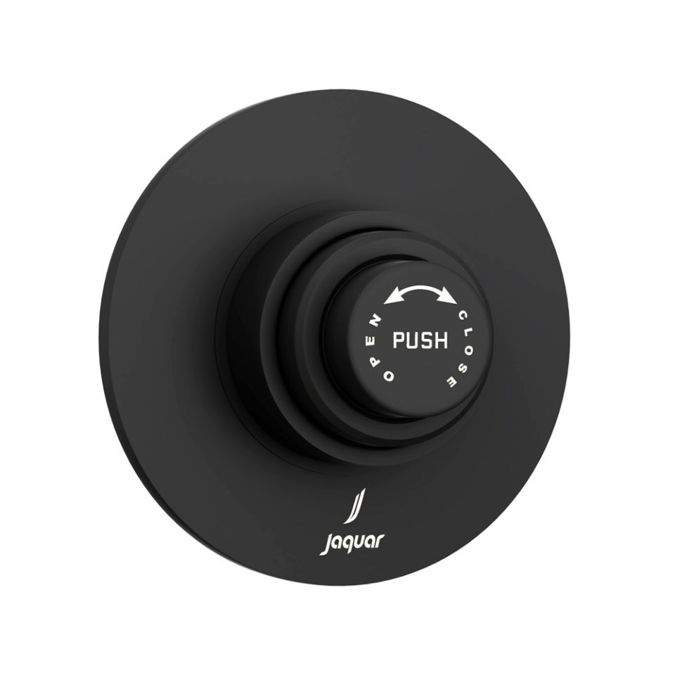 METROPOLE FLUSH VALVE PLATE - JAQUAR FAUCETS - ( BLACK MATT - FLUSH VALVE - 0x40 mm - 0inchX1.6inch )