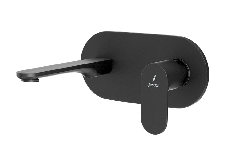 EXPOSED PART KIT FOR SINGLE CONCEALED STOP COCK & SPOUT - JAQUAR FAUCETS - ( BLACK MATT - OPAL PRIME - 0x0 mm - 0inchX0inch )