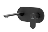EXPOSED PART KIT FOR SINGLE CONCEALED STOP COCK & SPOUT - JAQUAR FAUCETS - ( BLACK MATT - OPAL PRIME - 0x0 mm - 0inchX0inch )