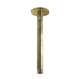 SHOWER ARM 280M CEILING MOUNTED W/FLANGE - JAQUAR FAUCETS - ( ANTIQUE BRONZE - SHOWER ACC. - 15x280 mm - 0.5inchX11inch )
