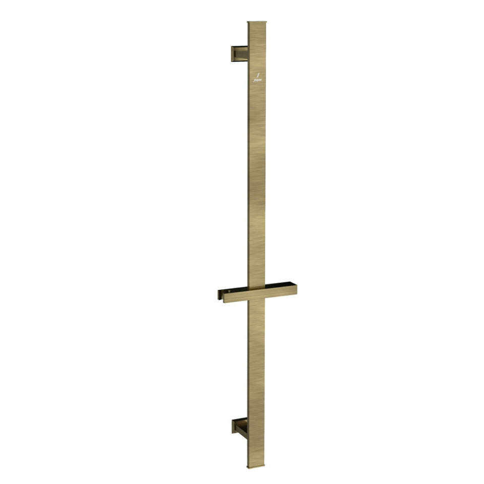 SLIDING RAIL FLAT WITH H.SHWR HOLDER - JAQUAR FAUCETS - ( ANTIQUE BRONZE - SHOWER ACC. - 0x700 mm - 0inchX27inch )
