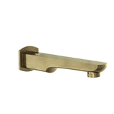 PLAIN SPOUT W/WALL FLANGE - JAQUAR FAUCETS -  ( ANTIQUE BRONZE - SPOUT - 0x15 mm - 0inchX0.5inch )
