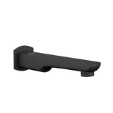 PLAIN SPOUT W/WALL FLANGE - JAQUAR FAUCETS -  ( BLACK MATT - SPOUT - 0x15 mm - 0inchX0.5inch )