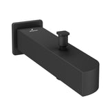 BUTTON SPOUT - JAQUAR FAUCETS -  ( BLACK MATT - SPOUT - 0x15 mm - 0inchX0.5inch )
