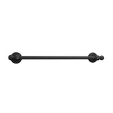 TOWEL RAIL - JAQUAR FAUCETS -  ( BLACK MATT - QUEENS ACC. - 0x300 mm - 0inchX12inch )