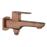 2 WAY BIB COCK WITH WALL FLANGE - JAQUAR FAUCETS -  ( ANTIQUE COPPER - KUBIX PRIME - 0x15 mm - 0inchX0.5inch )