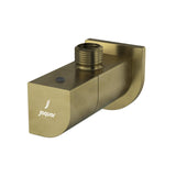 ANGLE COCK WITH FLANGE - JAQUAR FAUCETS -  ( ANTIQUE BRONZE - ALIVE - 0x15 mm - 0inchX0.5inch )