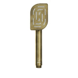 MAZE HAND SHOWER 68X100MM ROUND - JAQUAR FAUCETS -  ( ANTIQUE BRONZE - HAND SHOWER - 15x0 mm - 0.5inchX0inch )