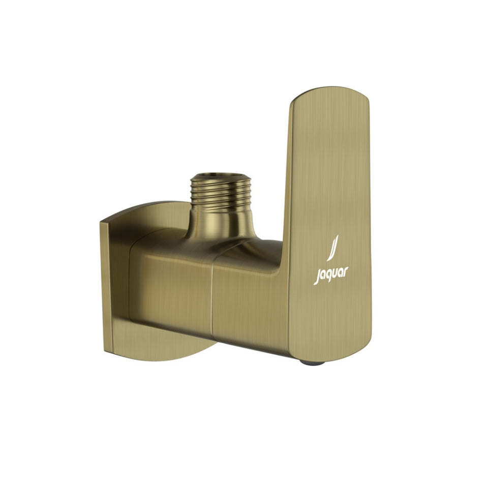 ANGLE COCK WITH FLANGE - JAQUAR FAUCETS -  ( ANTIQUE BRONZE - KUBIX PRIME - 0x15 mm - 0inchX0.5inch )