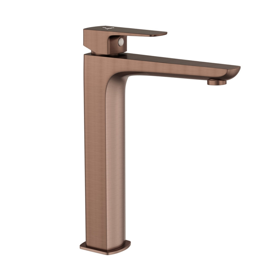 SL TALL BOY WITH 155MM EXTENSION W/PIPES - JAQUAR FAUCETS - ( ANTIQUE COPPER - KUBIX PRIME - 0x0 mm - 0inchX0inch )