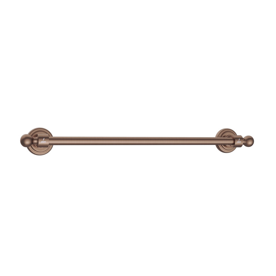 TOWEL  RAIL - JAQUAR FAUCETS -  ( ANTIQUE COPPER - QUEENS ACC. - 0x600 mm - 0inchX24inch )