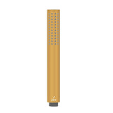 HAND SHOWER 24MM ROUND SHAPE SINGLE FLOW WITH RUBIT CLEANING SYSTEM - JAQUAR FAUCETS - ( GOLD MATT PVD - MAZE SHOWER - 0x0 mm - 0inchX0inch )