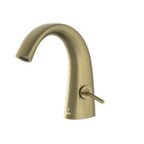 S.L. B/MIXER W/O POP UP & BRAIDED PIPE - JAQUAR FAUCETS -  ( ANTIQUE BRONZE - ARC - 0x15 mm - 0inchX0.5inch )