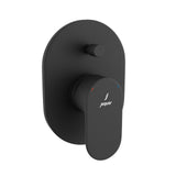 S.L.EXPOSED PART DIV KIT BUTTON ON TOP - JAQUAR FAUCETS -  ( BLACK MATT - OPAL PRIME - 0x15 mm - 0inchX0.5inch )