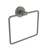 TOWEL RING SQUARE  - JAQUAR FAUCETS -  ( GRAPHITE - CONTINENTAL ACC. - 0x0 mm - 0inchx0inch )