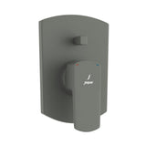 S.L.EXPOSED PARTS DIV KIT BUTTON ON TOP - JAQUAR FAUCETS -  ( GRAPHITE - KUBIX PRIME - 0x15 mm - 0inchX0.5inch )