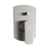 SINGLE LEVER EXPOSED PARTS KIT OF DIVERTER -JAQUAR FAUCETS - (STAINLESS STEEL - KUBIX PRIME - 0X15mm - 0inchX0.5inch)