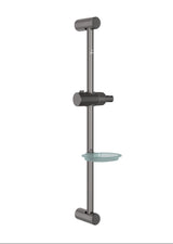 DIA SLIDING RAIL WITH SOAP DISH 600MM - JAQUAR FAUCETS - ( BLACK CHROME - SHOWER ACC. - 0x0 mm - 0inchX0inch )