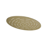 MAZE OVAL  13.5  X 8.5   - JAQUAR FAUCETS -  ( ANTIQUE BRONZE - OVERHEAD SHOWER - 15x340 mm - 0.5inchX13.5inch )