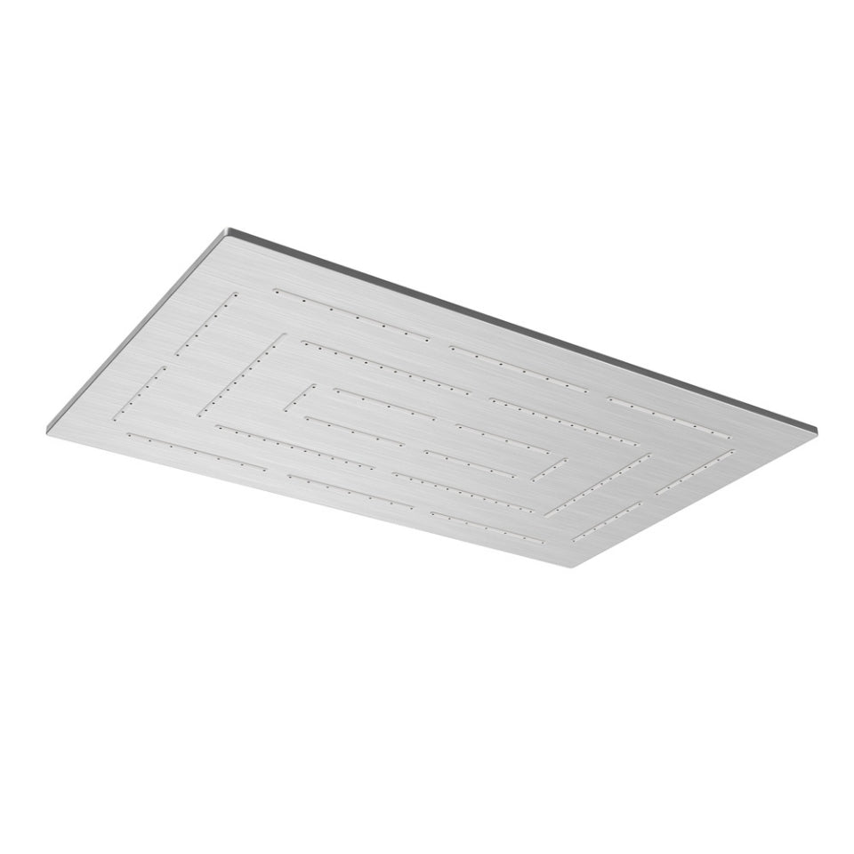 MAZE RECT. SHOWER 295MMX190MM - JAQUAR FAUCETS -  ( STAINLESS STEEL FINISH - OVERHEAD SHOWER - 0x15 mm - 0inchX0.5inch )