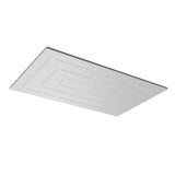 MAZE RECT. SHOWER 295MMX190MM - JAQUAR FAUCETS -  ( STAINLESS STEEL FINISH - OVERHEAD SHOWER - 0x15 mm - 0inchX0.5inch )
