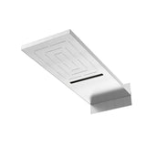 WATER FALL OVERHEAD SHOWER - JAQUAR FAUCETS - ( STAINLESS STEEL - OVERHEAD SHOWER - 552x205x25 mm - 22.08inchX8.2inchX1inch )
