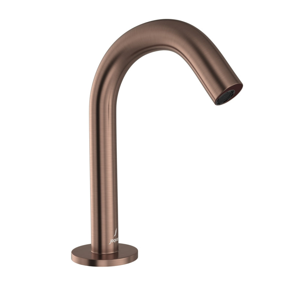 BLUSH DECK MOUNTED SENSOR FAUCET WITH CONTROL BOX & PRE-MIXED WATER SUPPLY KIT(BATTERY OPERATED) - JAQUAR FAUCETS - (ANTIQUE COPPER - SENSOR FAUCETS - 0x15 mm - 0inchX0.5inch)