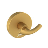 DOUBLE COAT HOOK - JAQUAR FAUCETS -  ( GOLD MATT PVD - CONTINENTAL ACC. - 0x0 mm - 0inchx0inch )