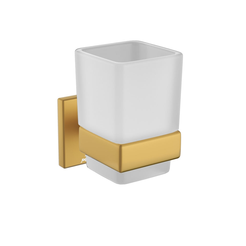 TUMBLER HOLDER - JAQUAR FAUCETS -  ( GOLD MATT PVD - ACC. KUBIX PRIME - 0x0 mm - 0inchx0inch )