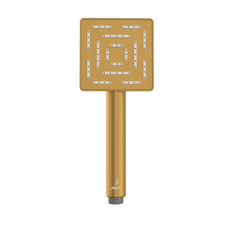 SQUARE SHAPE MAZE HAND SHOWER - JAQUAR FAUCETS - ( GOLD MATT PVD - MAZE SHOWER - 0x0 mm - 0inchX0inch )