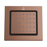 CONC.BODY SHOWER RECT. WITH INST BOX - JAQUAR FAUCETS -  ( BLUSH GOLD PVD - BODY SHOWER - 130x120 mm - 5.2inchX4.8inch )