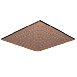 MAZE OVERHEAD SHOWER SQUARE SHAPE - JAQUAR FAUCETS -  ( BLUSH GOLD PVD - OVERHEAD SHOWER - 300x300 mm - 12inchX12inch )