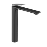 SINGLE LEVER TALL BOY BASIN MIXER - JAQUAR FAUCETS -  ( BLACK CHROME/BLACK MATT - LAGUNA - 0x15 mm - 0inchX0.5inch )