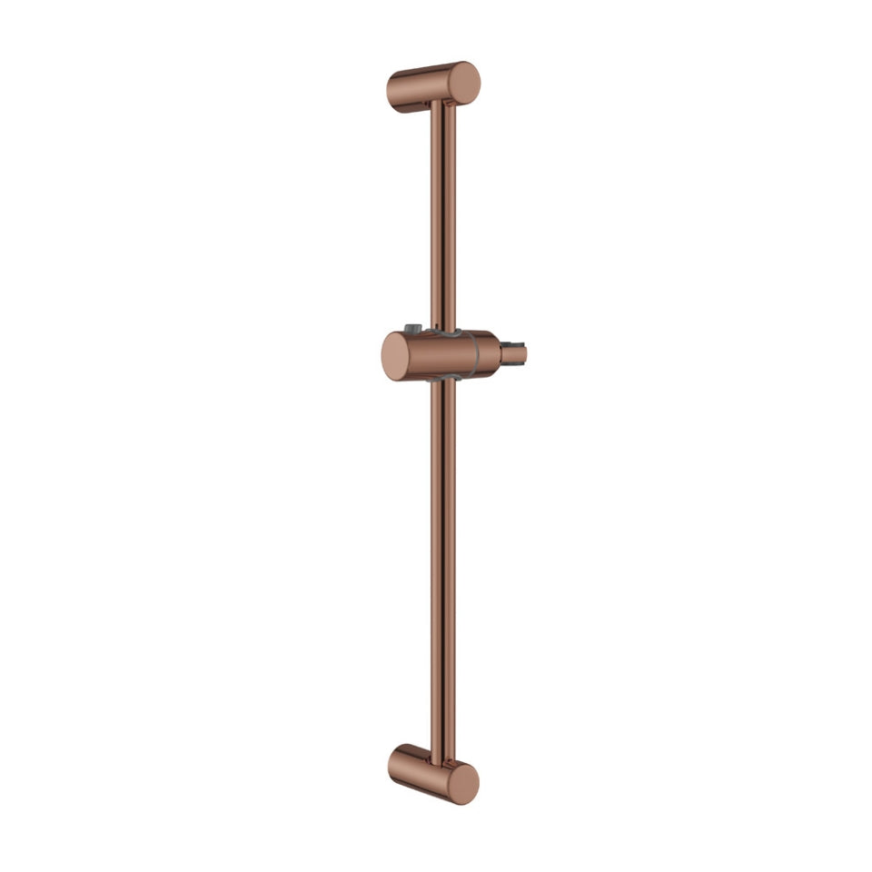 SLIDING RAIL - JAQUAR FAUCETS - ( BLUSH GOLD PVD - SHOWER ACC. - 600x19 mm - 24inchX0.76inch )