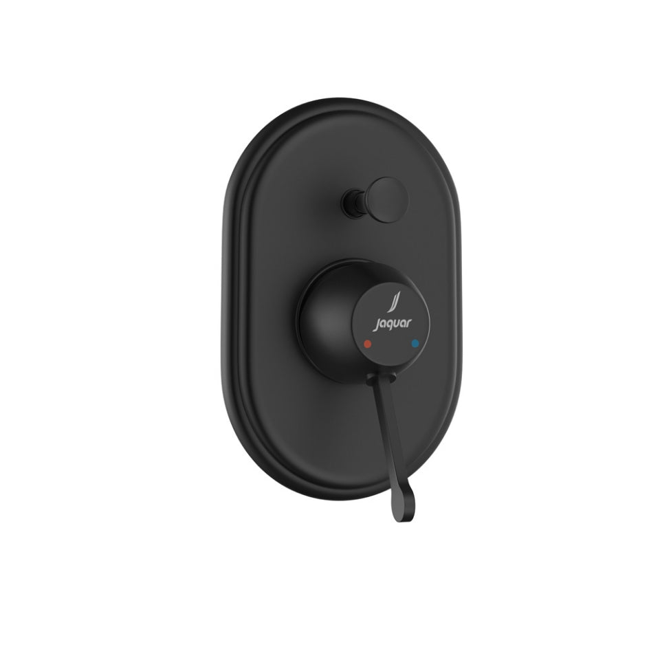 SINGLE LEVER EXPOSED PARTS KIT OF HI-FLO - JAQUAR FAUCETS -  ( BLACK MATT - QUEENS PRIME - 0x15 mm - 0inchX0.5inch )