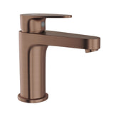 S.L. BASIN MIXER WITH BRAIDED PIPES - JAQUAR FAUCETS -  ( ANTIQUE COPPER - VIGNETTE PRIME - 0x15 mm - 0inchX0.5inch )