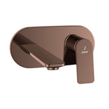 EXPOSED PART KIT OF SINGLE LEVER BASIN MIXER WALL MOUNTED - JAQUAR FAUCETS -  ( BLUSH GOLD PVD - LAGUNA - 0x15 mm - 0inchX0.5inch )