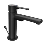 SINGLE LEVER BASIN MIXER WITH POPUP W/PIPES - JAQUAR FAUCETS -  ( BLACK MATT - FLORENTINE PRIME - 0x15 mm - 0inchX0.5inch )
