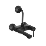 SINGLE LEVER BATH & SHOWER MIXER, WALL MOUNTED - JAQUAR FAUCETS -  ( BLACK MATT - FLORENTINE PRIME - 0x15 mm - 0inchX0.5inch )