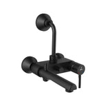 SINGLE LEVER WALL MIXER 3-IN-1 SYSTEM - JAQUAR FAUCETS -  ( BLACK MATT - FLORENTINE PRIME - 0x15 mm - 0inchX0.5inch )