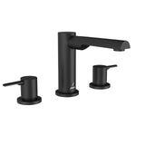 3-HOLE BASIN MIXER WITHOUT POPUP - JAQUAR FAUCETS -  ( BLACK MATT - FLORENTINE PRIME - 0x15 mm - 0inchX0.5inch )